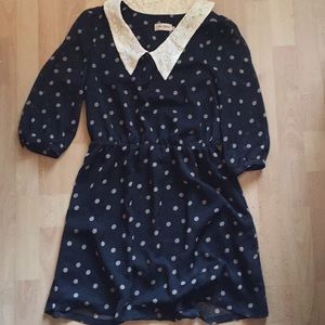 Miss Patina polka dot dress.